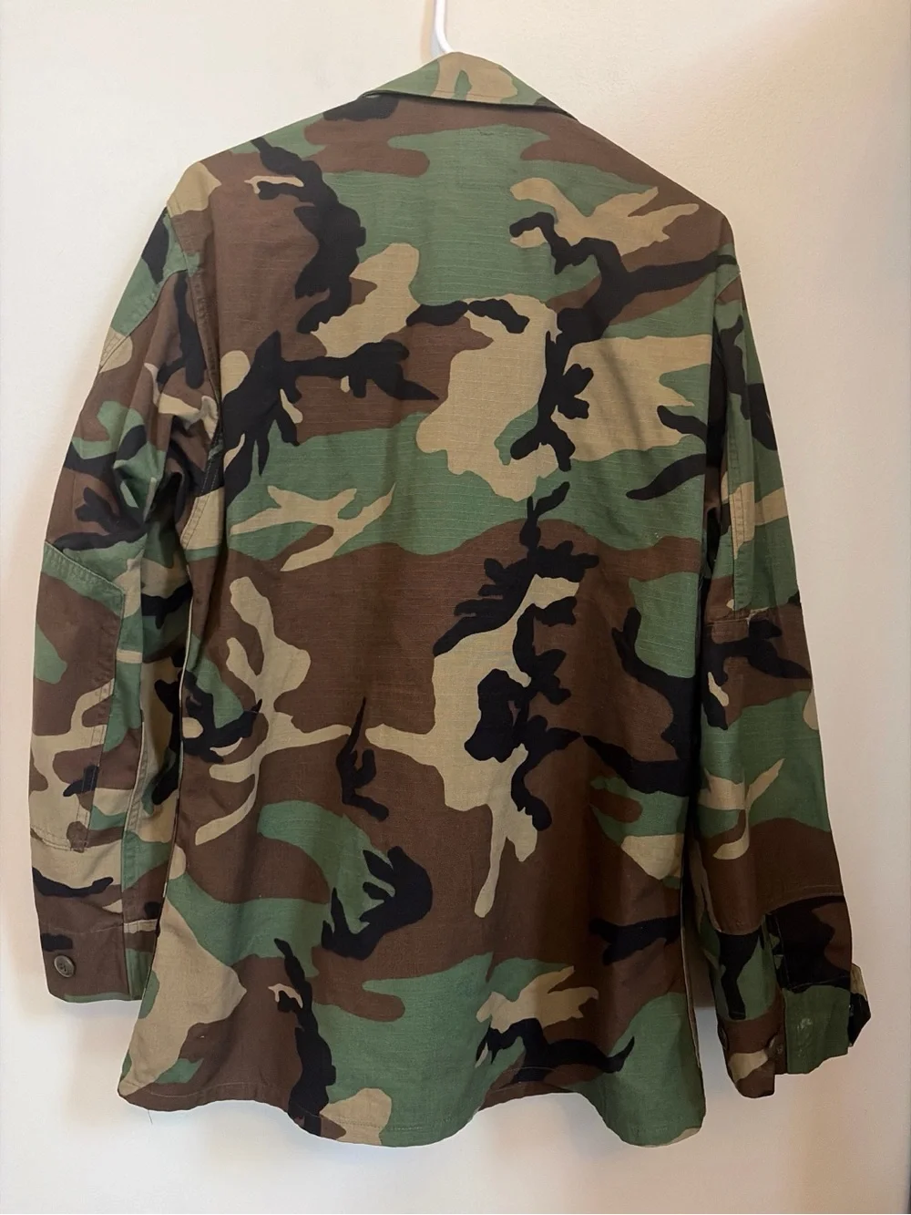 U.S. Army Woodland Camo Field Jacket - Green, Brown, Black, Tan